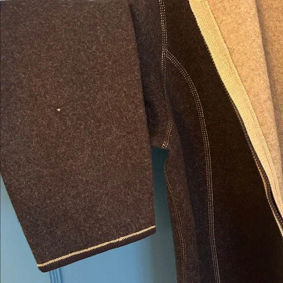 Women's Brown Wool Cardigan - Picture 6 of 9